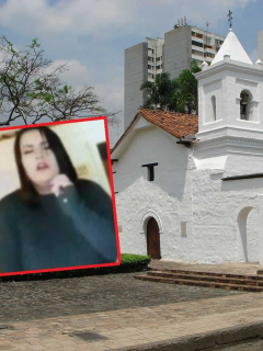 Iglesia La Merced de Cali, y actriz porno que grabó videos para adultos frente a ese templo