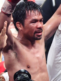 Imágenes de referencia de Manny Pacquiao y Conor McGregor.