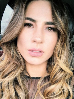 Foto de Carla Giraldo, quien confesó que no la han contratado para actuar por estar gorda