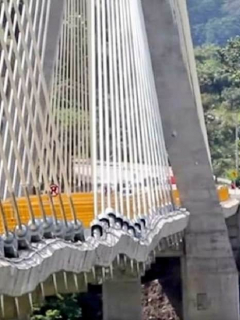 Con tan solo 7 meses de servicio, el puente Hisgaura tendrá cierre parcial por mantenimiento.