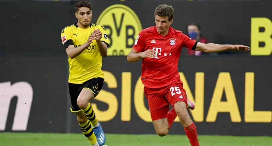 Imagen de referencia de Bayern Múnich y Borussia Dortmund, rivales en la Supercopa de Alemania