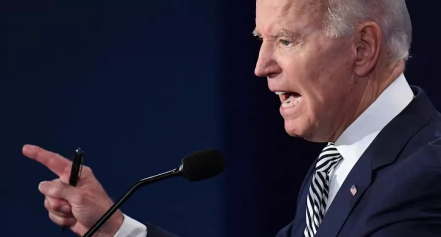 Biden recogió cifra récord para su campaña durante el debate.