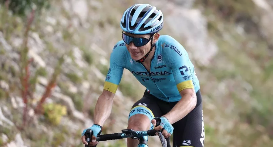 Miguel Ángel López en el Tour de Francia, quien también correrá el Giro de Italia y estará a acompañado por el también colombiano Rodrigo Contreras
