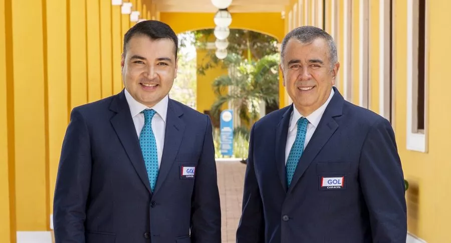 Carlos Morales y Javier Hernández Bonnet, integrantes de las transmisiones del Gol Caracol en las que ahora estará Rafael Dudamel