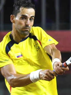 Santiago Giraldo se retira del tenis profesional. Imagen de referencia.