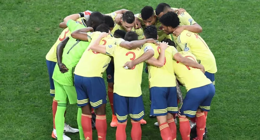 Colombia debuta en la Eliminatoria ante Venezuela. Imagen de referencia del combinado 'cafetero'.