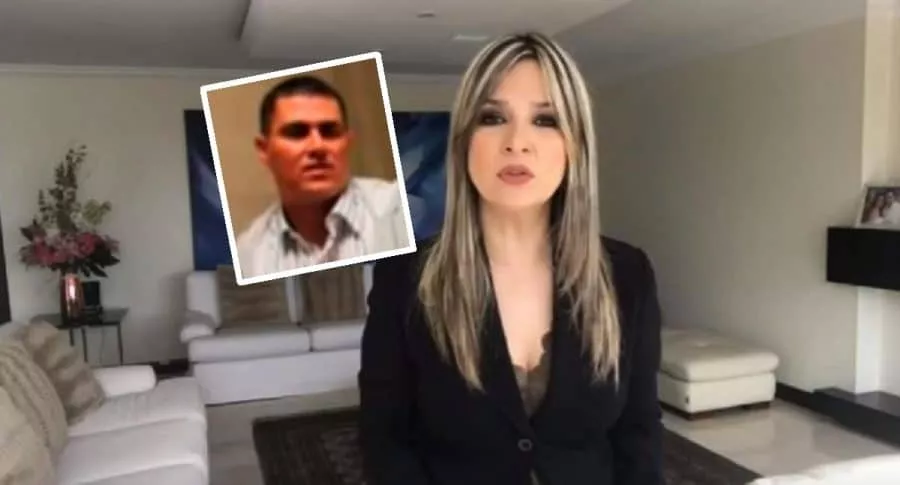 Juan Guillermo Monsalve y Vicky Dávila, periodista a la pidieron investigar por publicar audios del exparamilitar en Semana. (Fotomontaje de Pulzo).