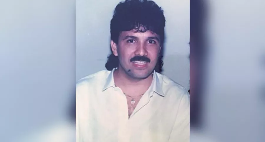 Foto de Rafael Orozco, cantante de vallenato que fue asesinado el 11 de junio de 1992.