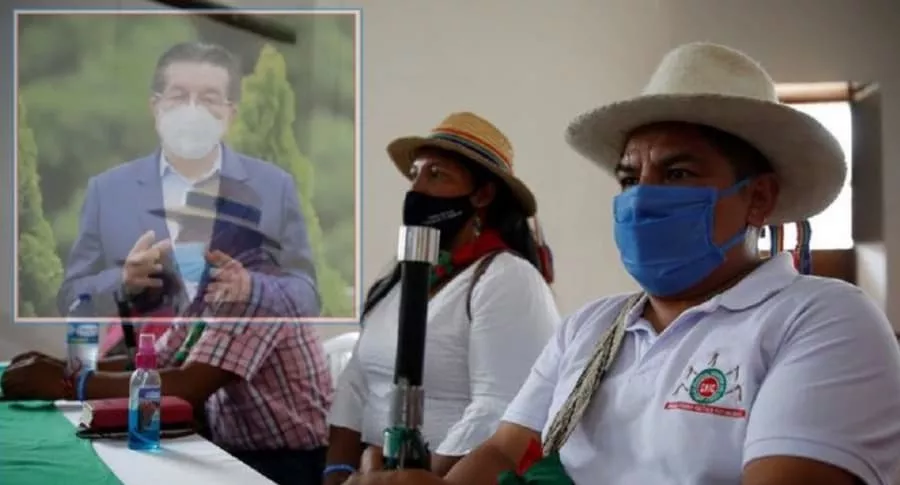 La minga indígena se alista para marchas hacia Bogotá, y minsalud dice que hay contagios de coronavirus 