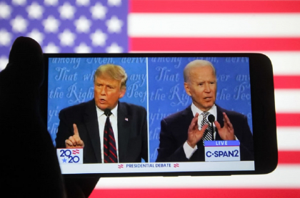 Donald Trump y Joe Biden, candidatos presidenciales de Estados Unidos.