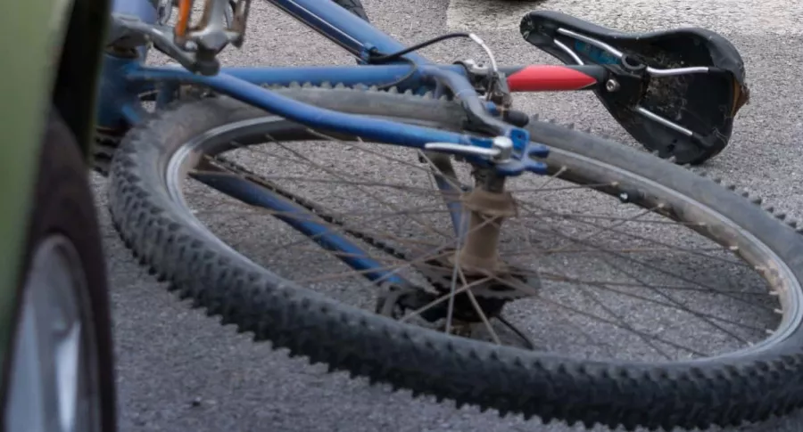 Imagen de una cicla que ilustra nota de cómo siguen accidentes que involucran ciclistas; ahora, en Bogotá