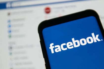 Logotipo de Facebook para ilustrar nota sobre las estafas más comunes en esta red social y cómo evitarlas