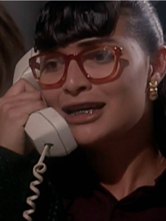 Ana María Orozco en 'Betty, la fea', novela en la que salieron Lina Marulanda y otros famosos sin ser actores (fotomontaje Pulzo).