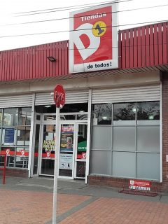 Foto de una tienda D1 en Colombia.