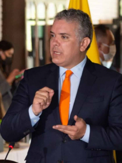 Iván Duque, al que Tribunal abrió incidente de desacato por fallo sobre tropas de EE. UU.