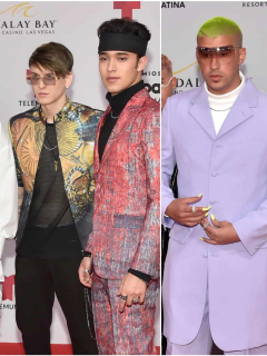 Foto de Karol G, CNCO y Bad Bunny, nominados a los Latin Billboard