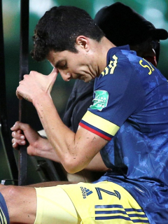 Stefan Medina, lesionado ante Chile, primera baja de la Selección Colombia para la Eliminatoria.