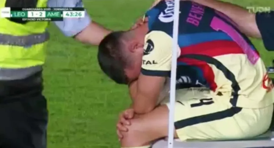 Nueva lesión de Nicolás Benedetti con América de México