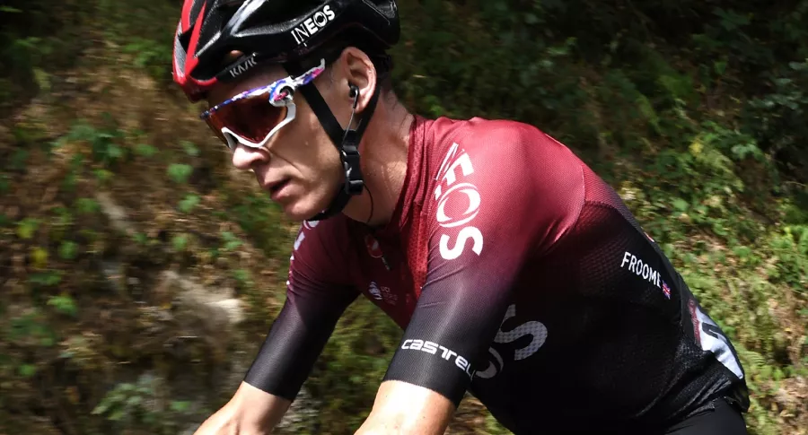Froome, descolgado en etapa 1 de la Vuelta a España. Imagen de referencia.