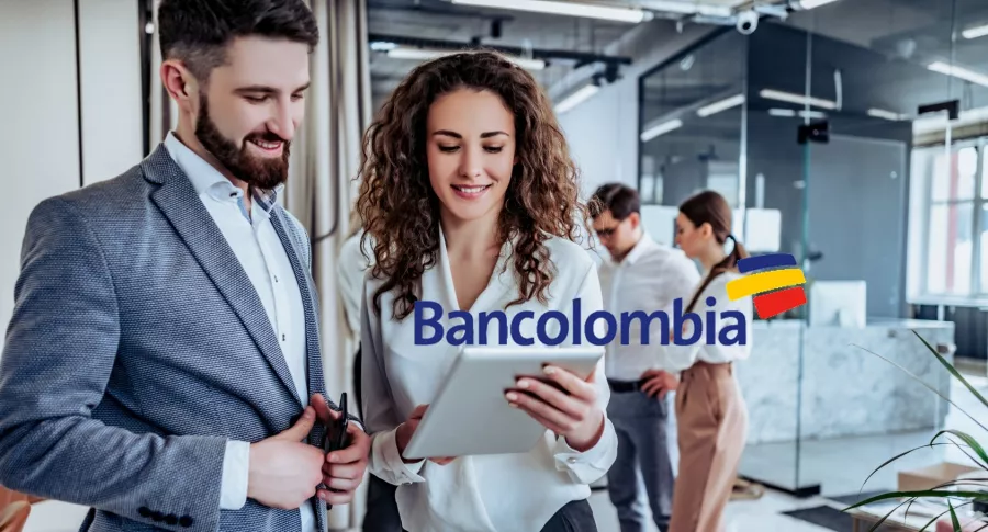 Foto ilustrativa de ofertas de empleo en Bancolombia.