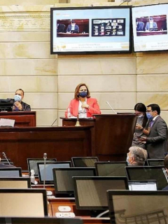 María del Rosario Guerra confirmó que tiene coronavirus y directivas del Senado se aislaron por prevención
