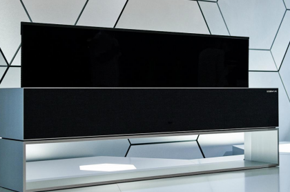 Televisor enrollable de LG: LG SIGNATURE OLED TV R