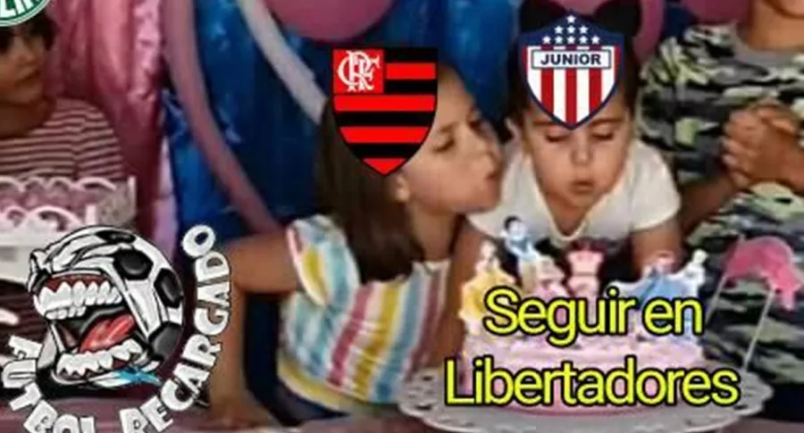 Memes del paso de Junior de Libertadores a Sudamericana.