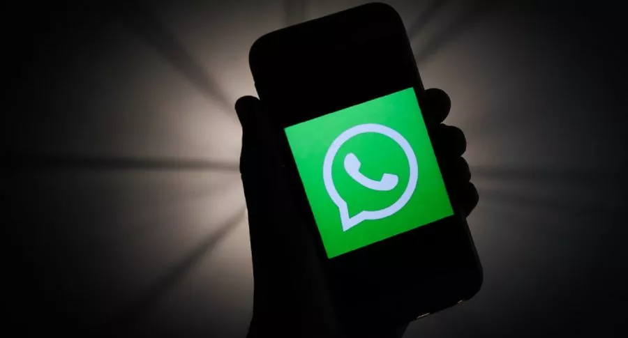 Logo de WhatsApp, a propósito de la nueva función que lanzó.