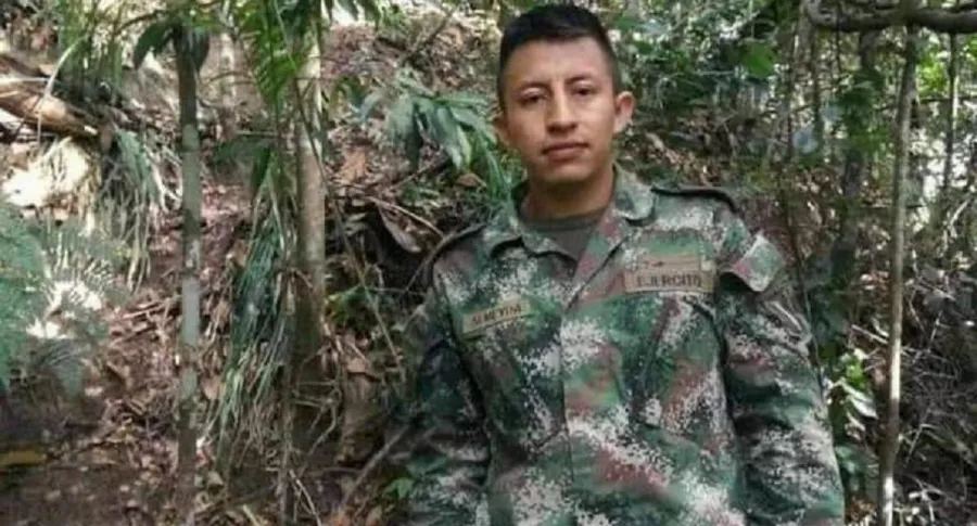 Wilmer Almeida López, soldado que murió por un rayo en Norte de Santander.