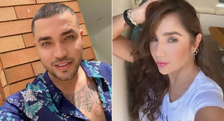 Selfis de Jessi Uribe y Paola Jara, cuya foto del día en que él le pidió que fueran novios ya fue revelada.