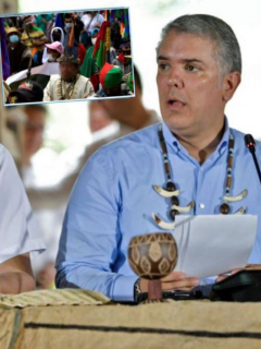 Respuesta a líder indígena que llamó 'narcoparamilitar' al Gobierno de Duque
