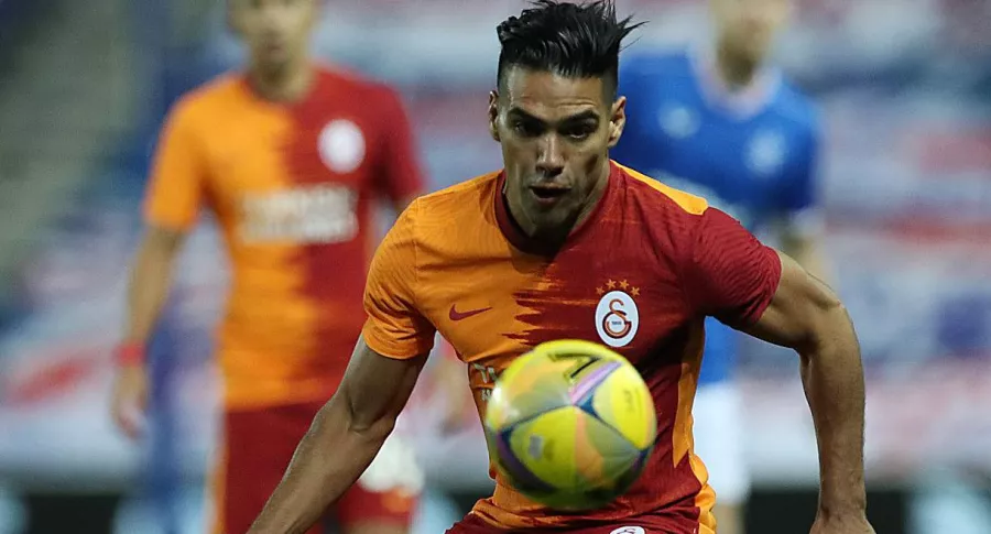 Radamel Falcao García jugando con el Galatasaray, expulsiones en toda su carrera profesional