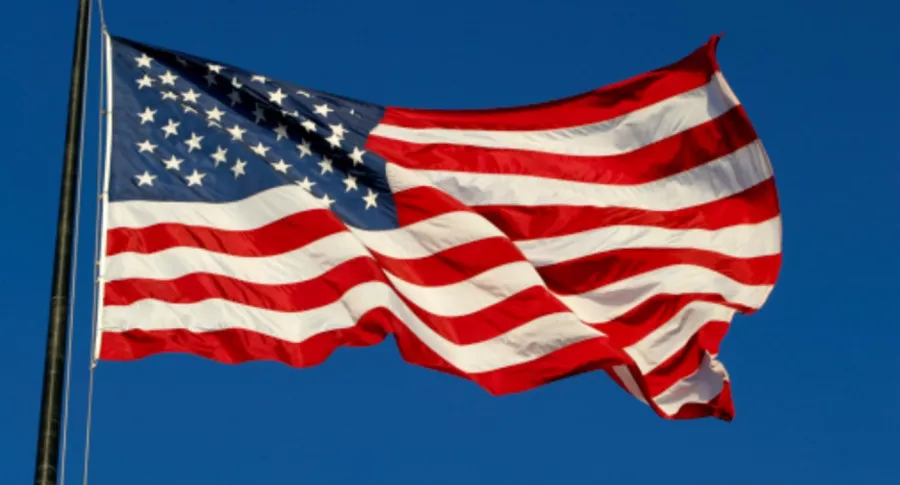 Imagen ilustrativa de la bandera de Estados Unidos.