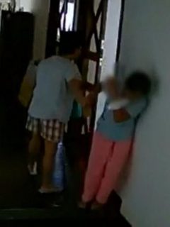Marichu Mauro, embajadaro de Filipinas en Brasil, fue captada por una cámara seguridad agrediendo a empleada doméstica.