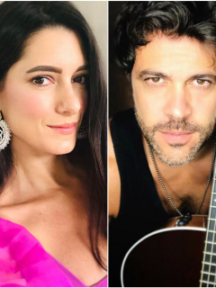 Fotomontaje de Daniela Donado, Juan Manuel Mendoza y Melina Ramírez, a propósito de la reacción a romántica foto del actor y la presentadora