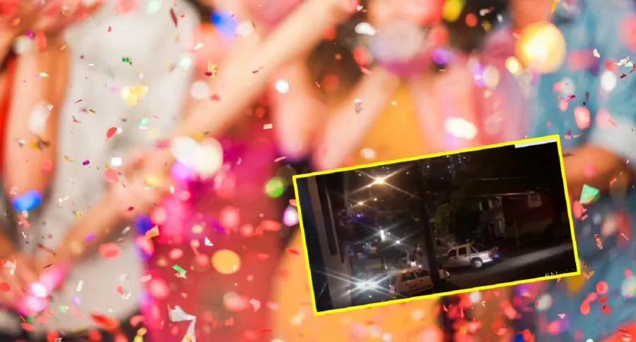Imagen de una fiesta, a propósito de la celebración que armó un adolescente en Medellín. 