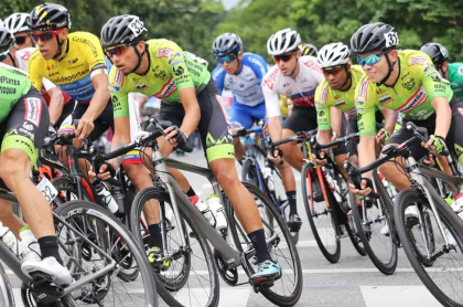 Etapas y recorrido oficial de la Vuelta a Colombia 2020. Imagen de referencia.