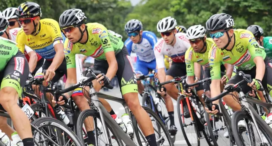 Etapas y recorrido oficial de la Vuelta a Colombia 2020. Imagen de referencia.