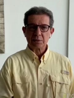 José Félix Lafaurie, presidente de Fedegán, que comparó a Ariel Ávila con un guerrillero.