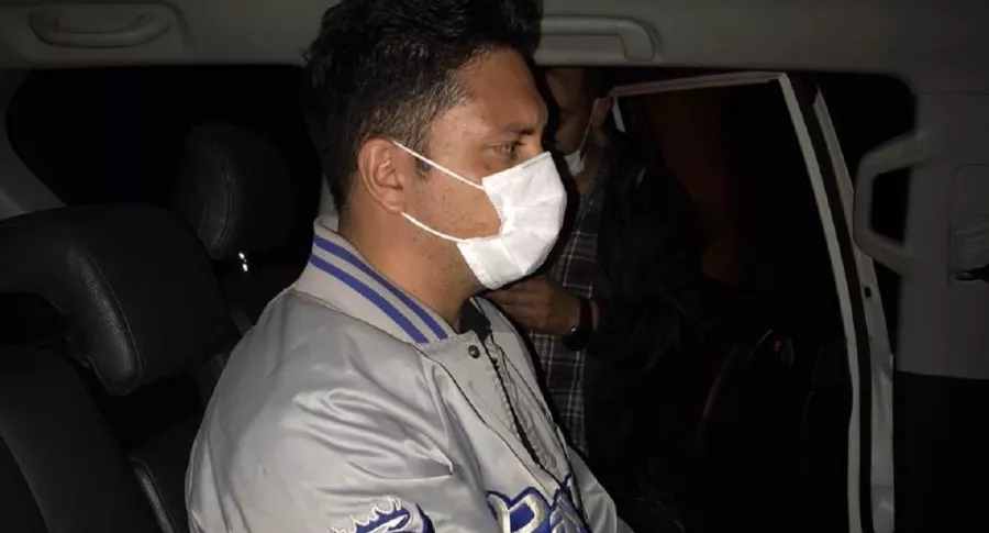 Miguel Parra fue capturado este martes en Fusagasugá e imputado en la noche en Bogotá.