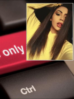 Laura García, la joven modelo que asegura que su exnovio filtró videos sexuales en páginas porno
