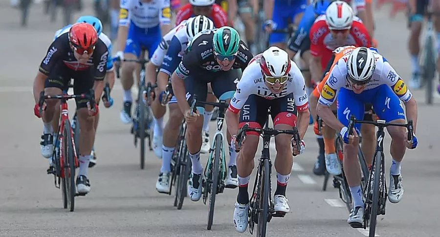Vuelta a España: clasificación, etapa 9; Bennett, descalificado. Imagen de referencia.