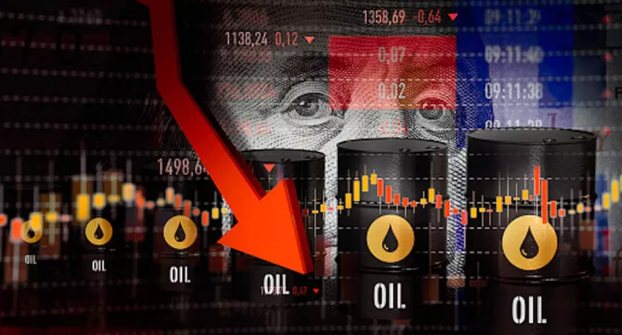 Precio del petróleo cae 5 %
