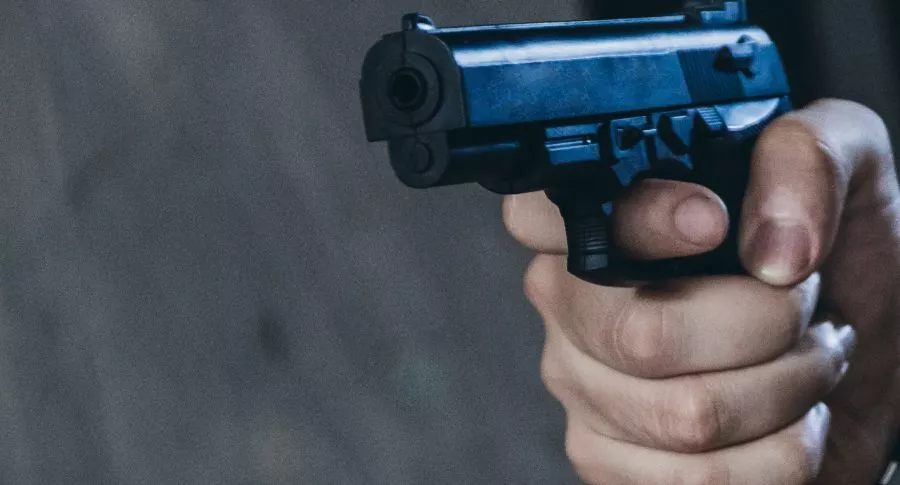 Imagen de una pistola, que ilustra nota de cinco casos recientes de inseguridad en Bogotá