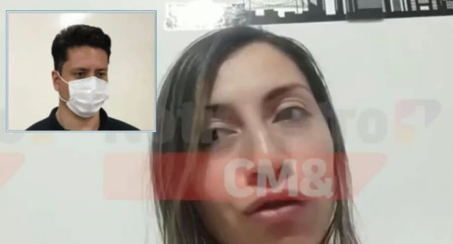 
Ángela Ferro y Miguel Parra, el hombre acusado de atacarla con un hacha por celos
