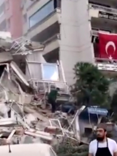 Temblor de 6,7 grados en Turquía deja daños materiales.