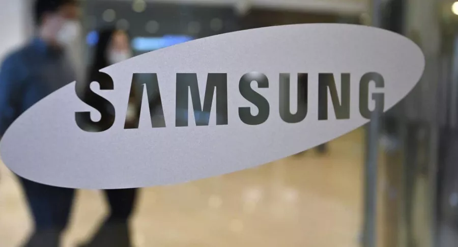 Logo de Samsung para ilustrar nota de las utilidades de la empresa.
