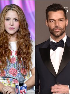 Foto de Shakira y Ricky Martin, quienes criticaron a Donald Trump