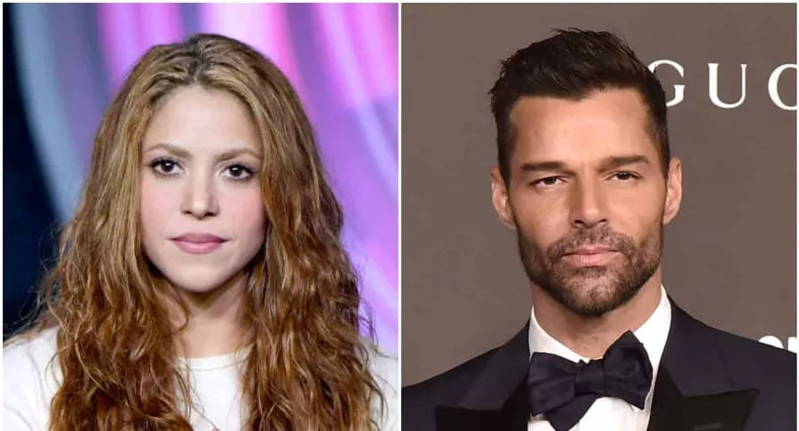 Foto de Shakira y Ricky Martin, quienes criticaron a Donald Trump
