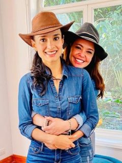 Paola Rey, que vivió situaciones paranormales durante las grabaciones de Pasión de Gavilanes, y Natasha Clauss